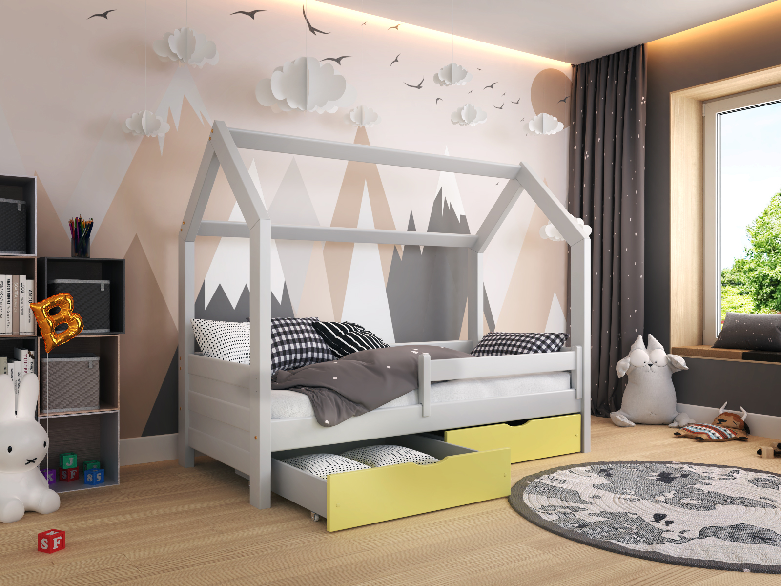 Einzelbett MAXI HAUS