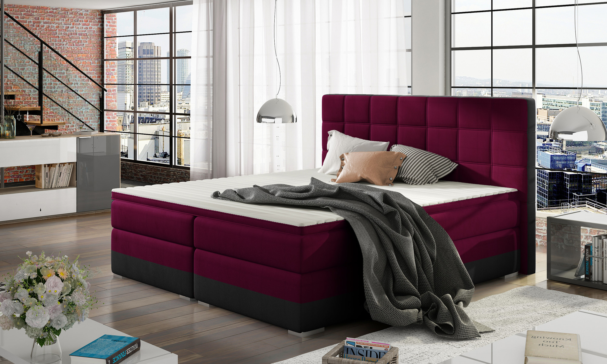 Boxspringbett DAMASO